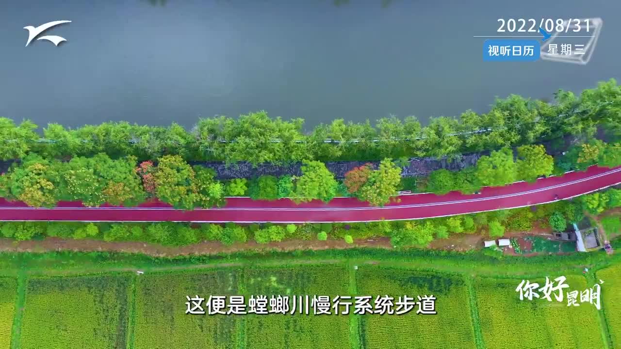 视听日历你好昆明温润螳川一步一景